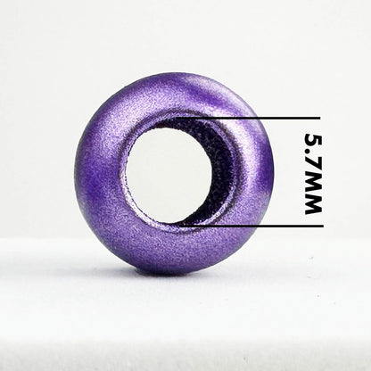 300 Acrylic Large Hole Beads for Crafts and for Hair 10mm x 12mm Acrylic Barrel Beads with 5.7mm Large Hole, Glossy Primary Assortment