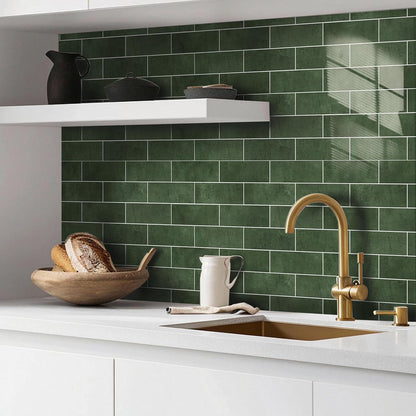 Tilingview 30 PCS Peel and Stick Backsplash Tile for Kitchen/Bathroom/Living Room, 3"x 9" Self-Adhesive Subway Tile for Backsplash, Matte Textures Tiles/Handmade Tiles (Sand Color)