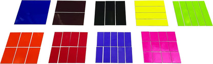 Dowling Miner Magnetic Fraction Squares, Set of 9