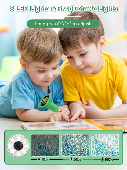 Acoath Microscope for Kids, 1000X Handheld Digital Miniscope with 2.0" Screen, Portable Pocket Microscope Education Toys Birthday Gifts for Age 3 4 5 6 7 8 9 10 Girls Boys