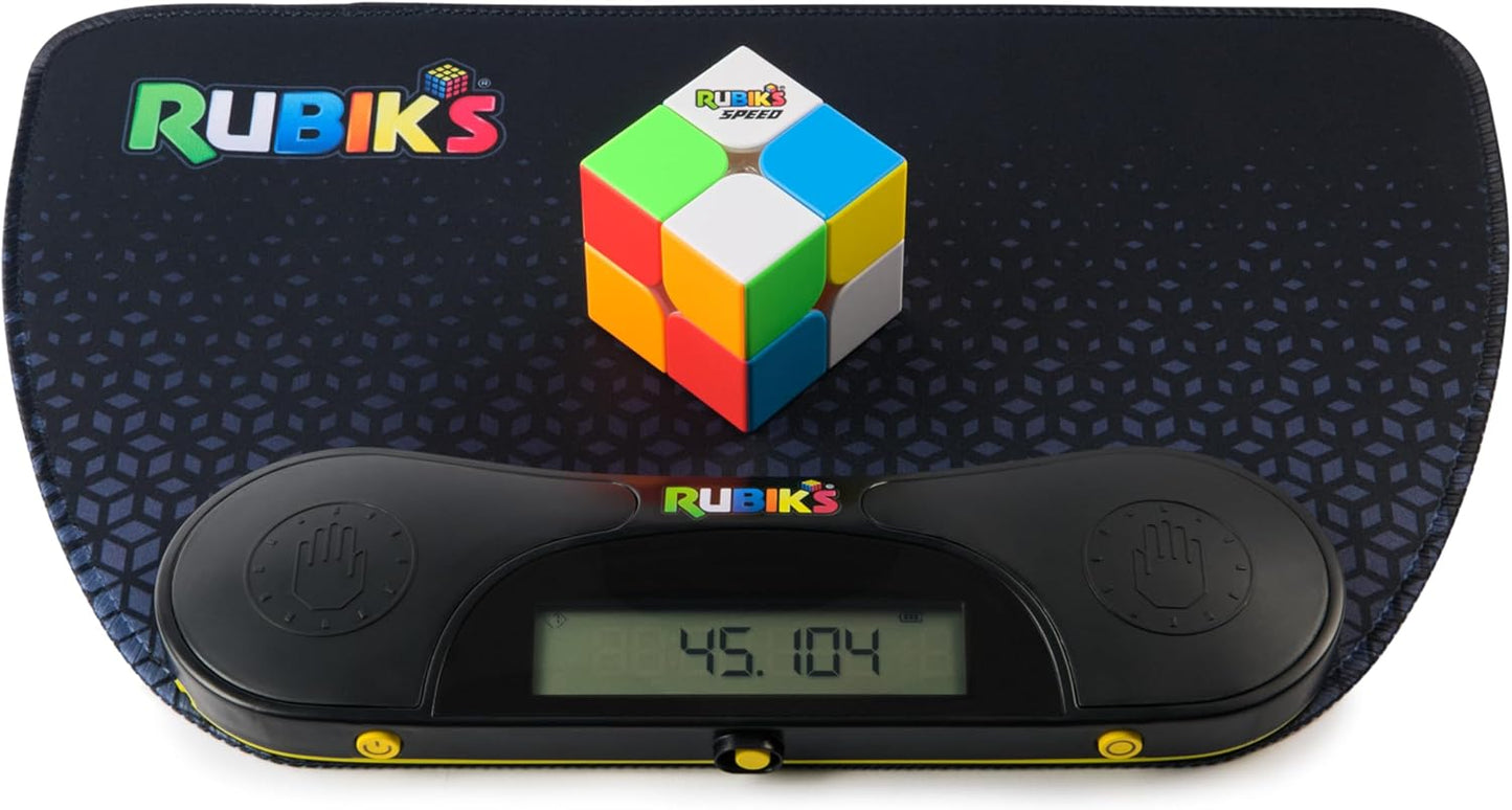 Rubik’s Cube, 3x3 Magnetic Speed Cube for Super Fast Solves, Twisting Fidget Toy, Challenging Brain Teaser & Sensory Puzzle for Adults, Teens, & Kids, for Ages 8 & Up