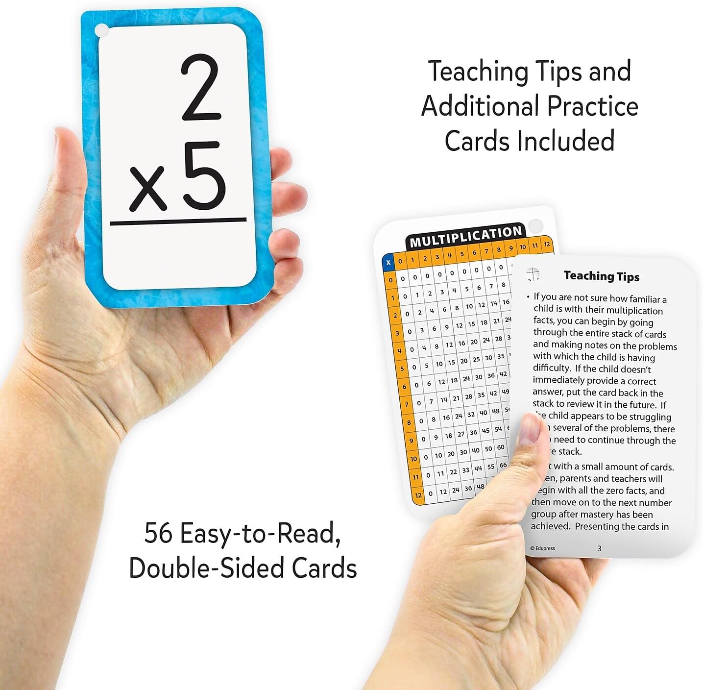 Teacher Created Resources Multiplication 0–12 Flash Cards (EP62035)