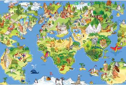 Puzzles for Kids Ages 4-8, Construction Vehicles 100 Piece Puzzles for Kids Educational Jigsaw Puzzles Toys for Boys and Girls Age 4, 5, 6, 7, 8-10 Years Old (15" x 10")