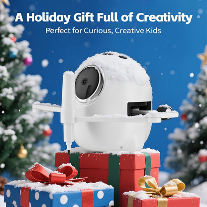 Drawing Robot for Kids with Camera Recognition, Interactive Educational Drawing Machine with 150 Cards, Montessori Painting Learning Toys for Ages 3+, Birthday for Boys Girls (Yellow)