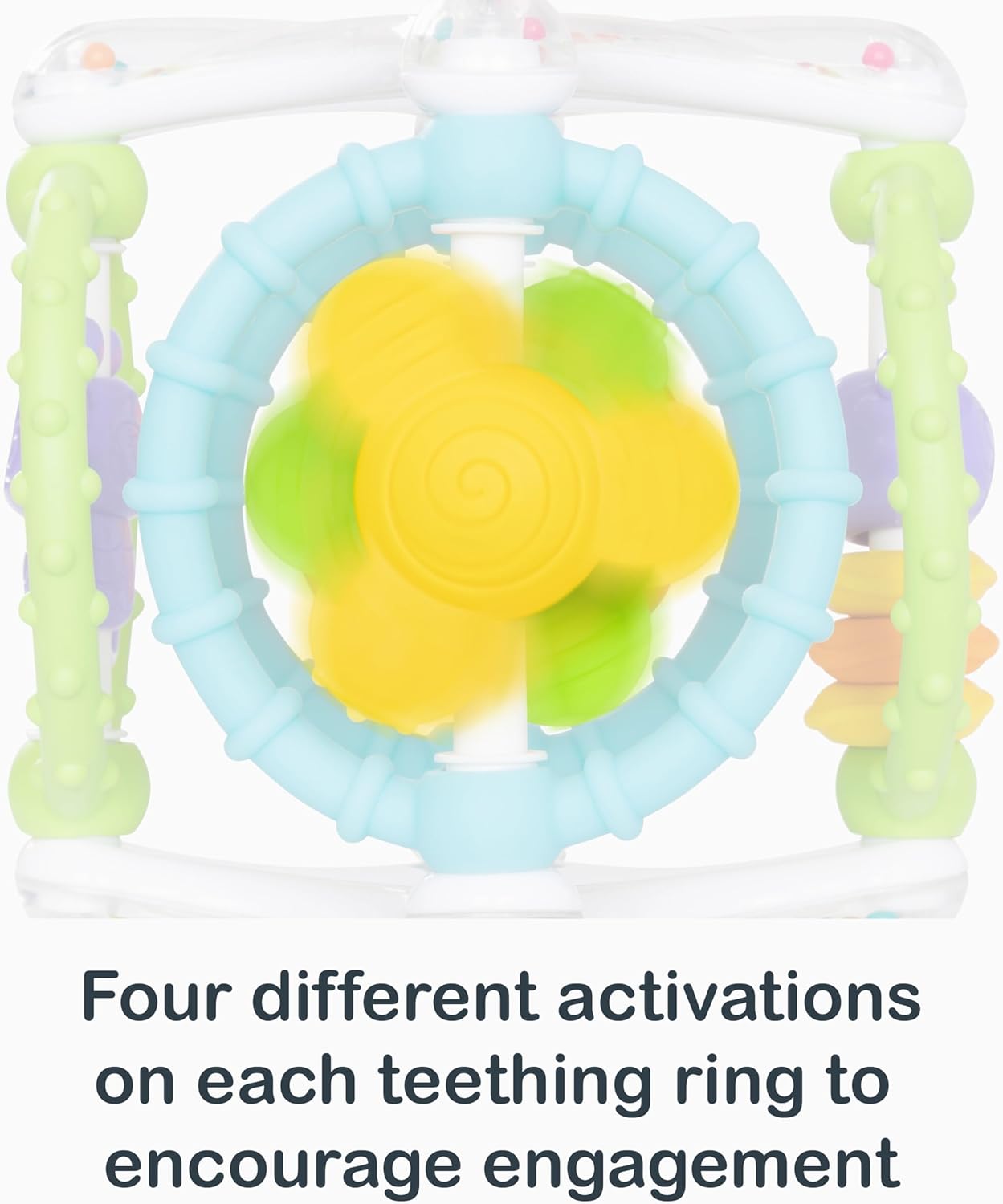 Smart Steps Grab N' Spin Rattle and Teether
