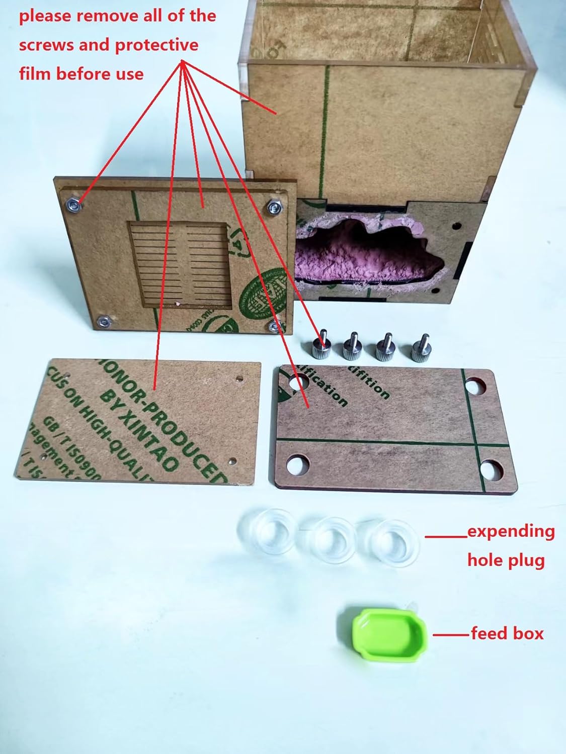 Ant Farm&Nest,House, Nest for ant Farm, Behavior Study House, Small Ant House.