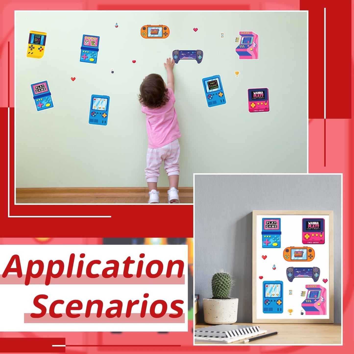 24-Sheet Make Your Own Science Sticker Kit | Microscope, DNA & Scientist Designs - Reusable Educational Decor for Classrooms & Kids Rooms