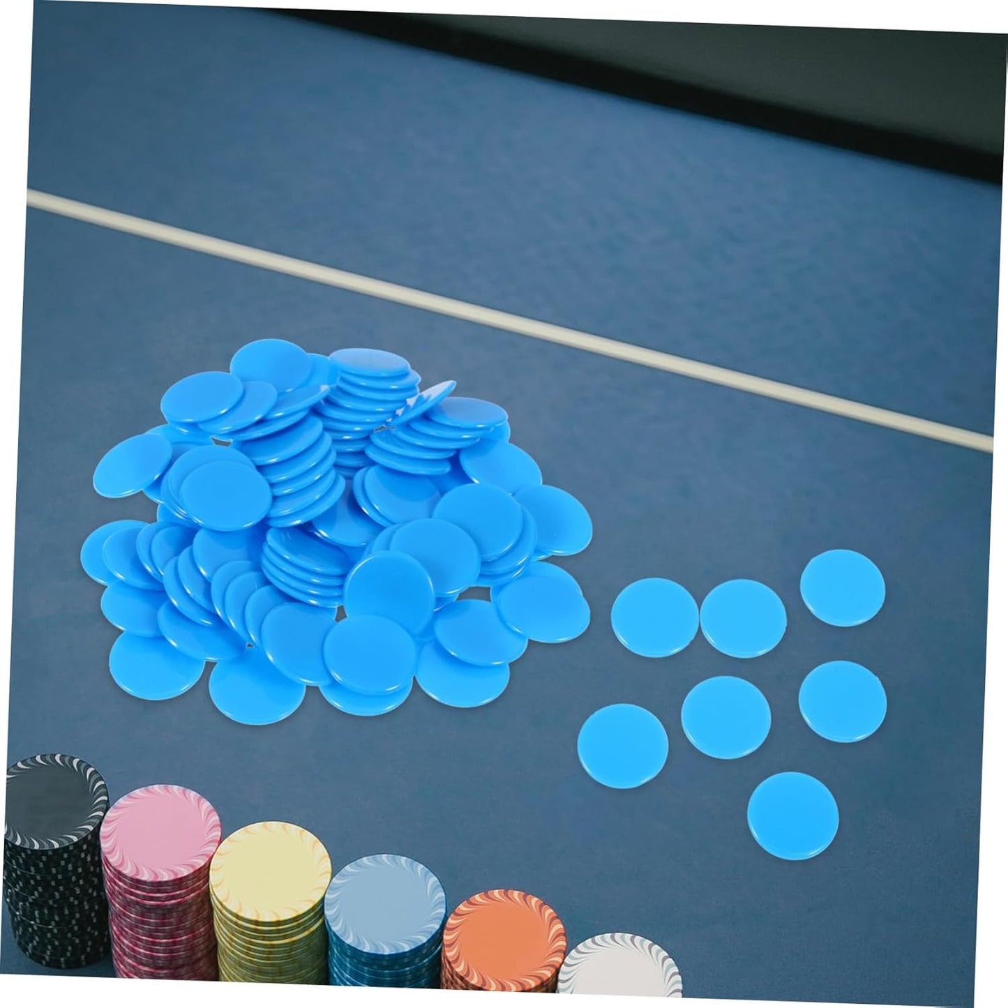 TOYANDONA Bingo Chips Counting for Games Bingo Markers for Math Learning and Counting Activities Sturdy Game