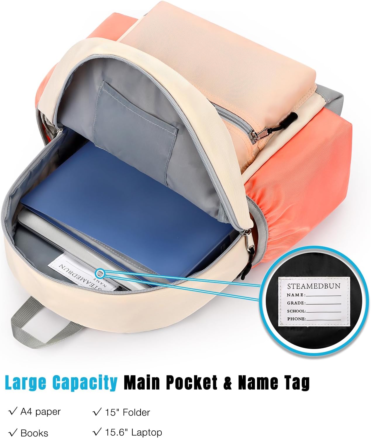 STEAMEDBUN Backpack Leash for Toddlers 1-3: Baby Backpack with Leash for Boys Girls - Anti-Lost Harness for Walking