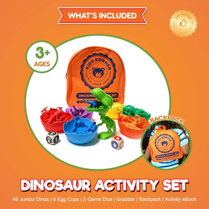 Deluxe Counting & Sorting Bears Game Set - Montessori Fine Motor Learning Jumbo Toys with Stacking Cups, 60 Preschool Math Manipulatives, 2 Toddler Games Dice, Toy Storage & Activities eBook