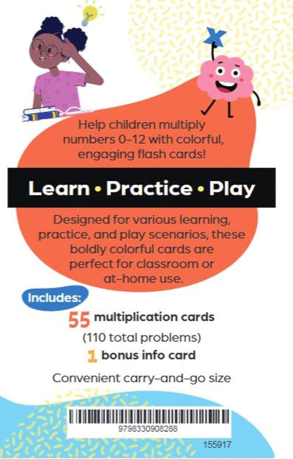 Multiplication & Division Flash Card 2-Deck Set (Flash Card Series)
