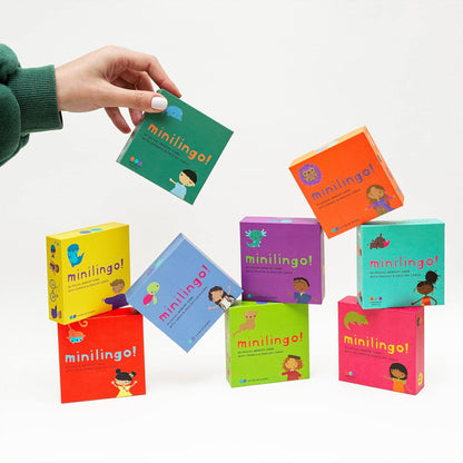 Minilingo Spanish / English Bilingual Flashcards: Bilingual memory game with Spanish & English cards (Minilingo Bilingual Flashcards)