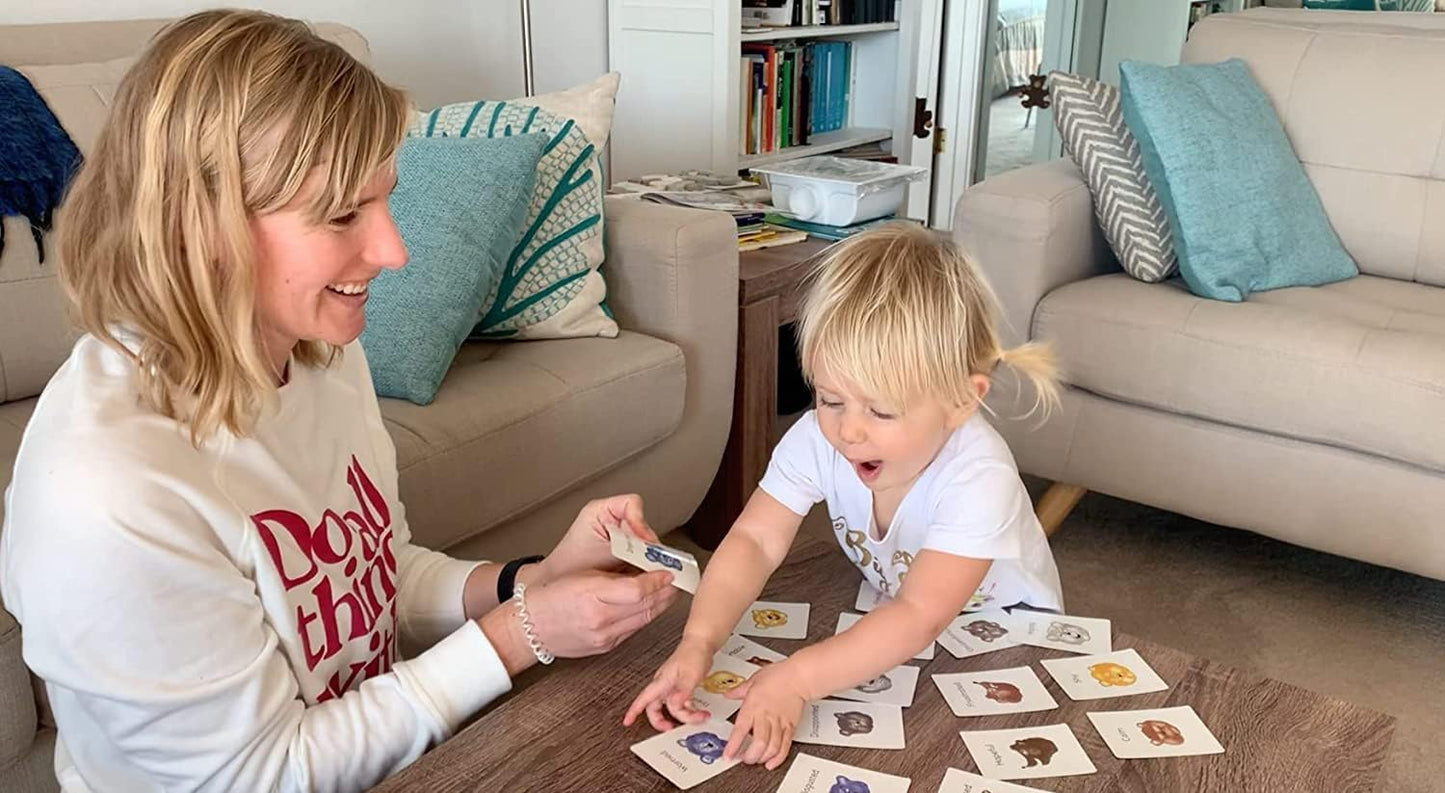 GROK Kids Conversation Cards for Ages 3-10 | Children Play to Learn, Build Confidence, and Express Emotions | Learning Aid for Parents and Professionals | 22 Games, Booklet Included