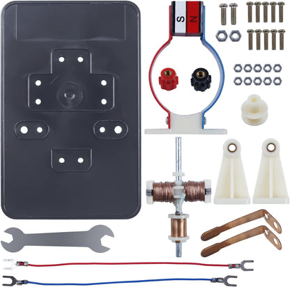 Electric Motor Kit, Icstation DIY Model Motor 3V 6V DC Motors Simple Assemble Kit for Adult