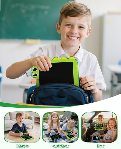 ORSEN 8.5 Inch Doodle Board Drawing Tablet - Dinosaur Toy Gift for Kids 3-7 Years Old