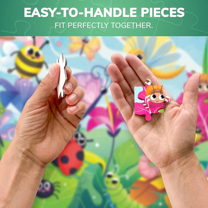 QUOKKA Puzzles for Kids Ages 3-5 - 30 Pieces Puzzles for Toddlers 2-4 - Sea World Learning Jigsaw Puzzles for Kids 4-6 Years Old - Educational Toys for Boy and Girl