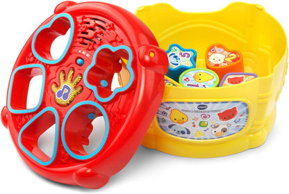 VTech Sort and Discover Drum, Yellow