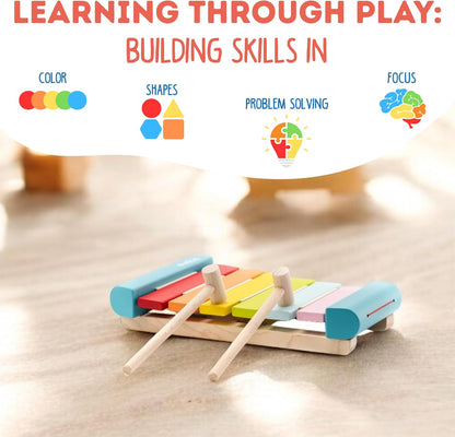 CUBIKA Wooden Flyring Cars Lacing Toy – Montessori Lacing Toy for Kids Ages 3+ – Wooden Lacing Cards with Threading String – Fine Motor Toy – FSC-Certified Wood, Travel Toy for Toddlers