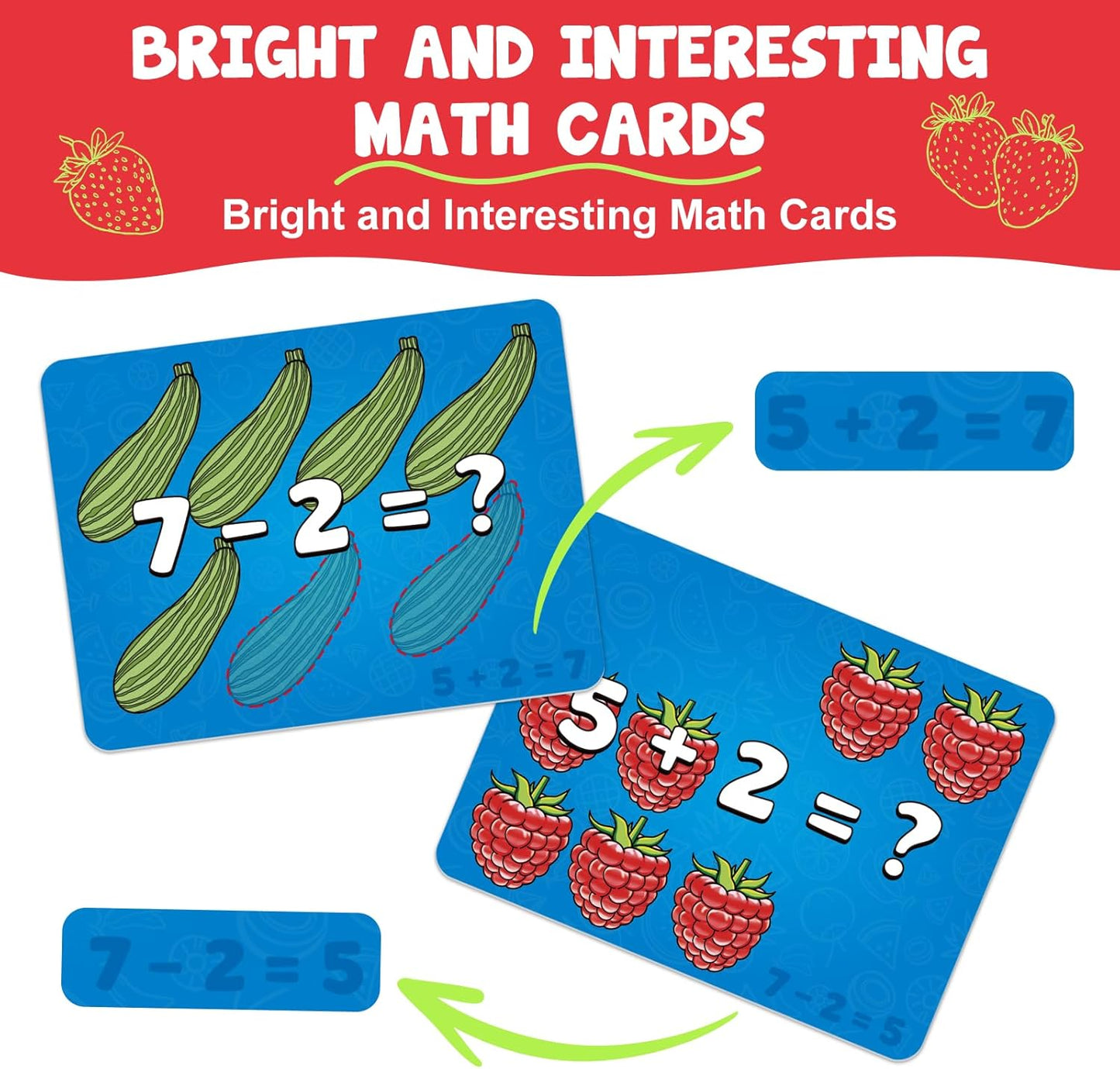 Torlam Magnetic Ten-Frame Set,Finger Number Counters for Kids Math Manipulatives,Counting Blocks for Math Games Addition Subtraction Practice,1st 2nd 3rd Grade Kindergarten Number Blocks Learning Toy
