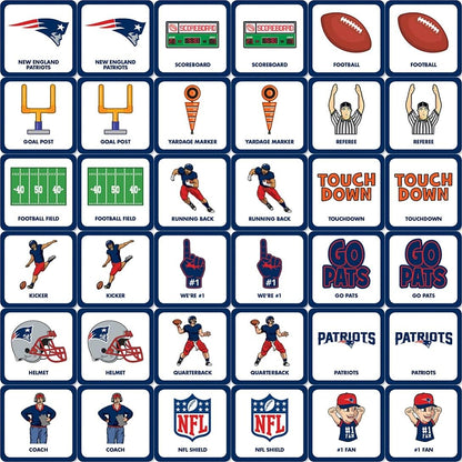 MasterPieces Sports Games - NFL Matching Game - Game for Kids and Family - Laugh and Learn