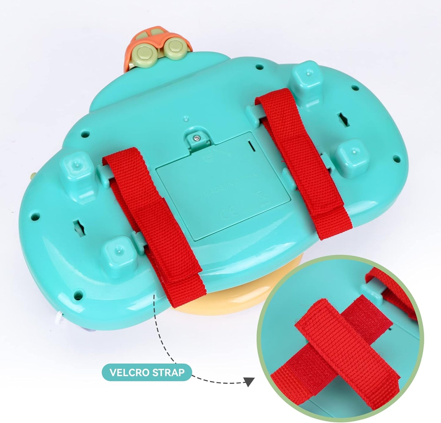 Caterbe Steering Wheel for Toddlers Toys, Baby Montessori Toy for Educational Gift