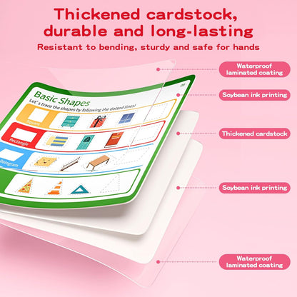 Preschool Learning Activities, Tracing Books for Kids Ages 3+, Toddler Handwriting Practice, Letter Tracing for Kids, Preschool Kindergarten Workbooks 3+, Learning Books for 3+ Years Old