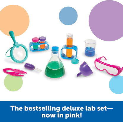 Learning Resources Primary Science Lab Activity Set - Experiments for Kids, Chemistry Toy, Pretend Play, STEM Projects, Classroom Must Haves, Teacher Supplies, Montessori Gifts for Boys and Girls