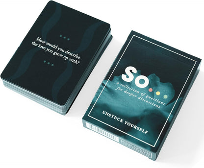 SO ... Cards: Deep Conversation Starter Cards Thoughtful & Engaging Question Card Games for All Occasions (Volume Two)