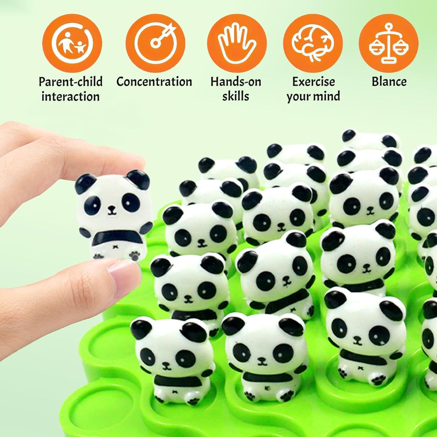 kykake Frog Balance Game Toys,Balance Game Tree Two-Player Parent-Child Interactive Family Tabletop Puzzle Montessori Toy,Frogs Board for Kids and Adults (Frog)