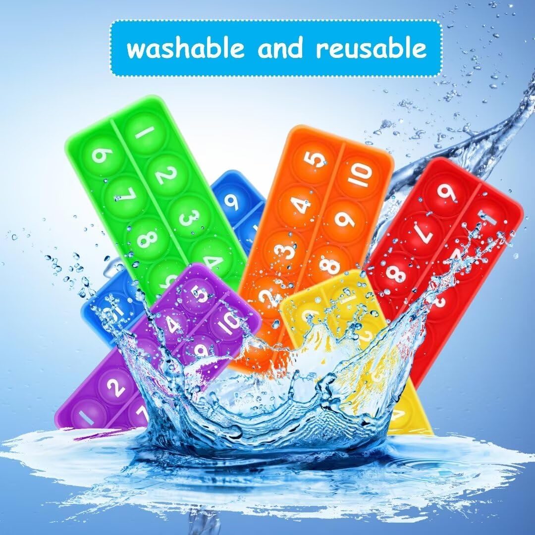 12x12 Multiplication Chart Popper, Digital Multiplication Table Game Board-Math Manipulative Toy, 3rd Grade Fidgety Popper for Kids Learning, Multiplication Machine Times Table
