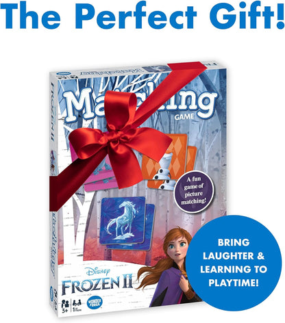 Wonder Forge Frozen 2 Memory Matching Game for Kids Ages 3-5 - Toddler Learning & Educational Toys Featuring Anna, Elsa, and Olaf - Fun Disney Toys