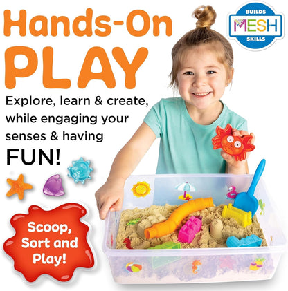 Creativity for Kids Sensory Bin: Dinosaur Dig - Toddler Sensory Toys, Sensory Bin Filler and Toddler Activities for Boys and Girls, Dinosaur Toys for Kids Ages 3-5+