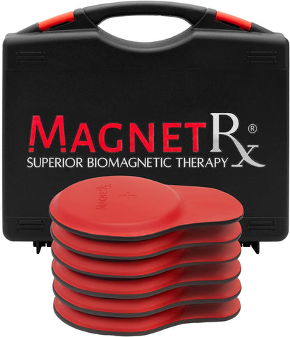 MagnetRX® Biomagnetic Magnets Kit – Imanes para Biomagnetismo Médico – Dr Goiz Magnets for Biomagnetism Bio Magnet Pair – 5200 Gauss Large Round Magnet (6 Units)