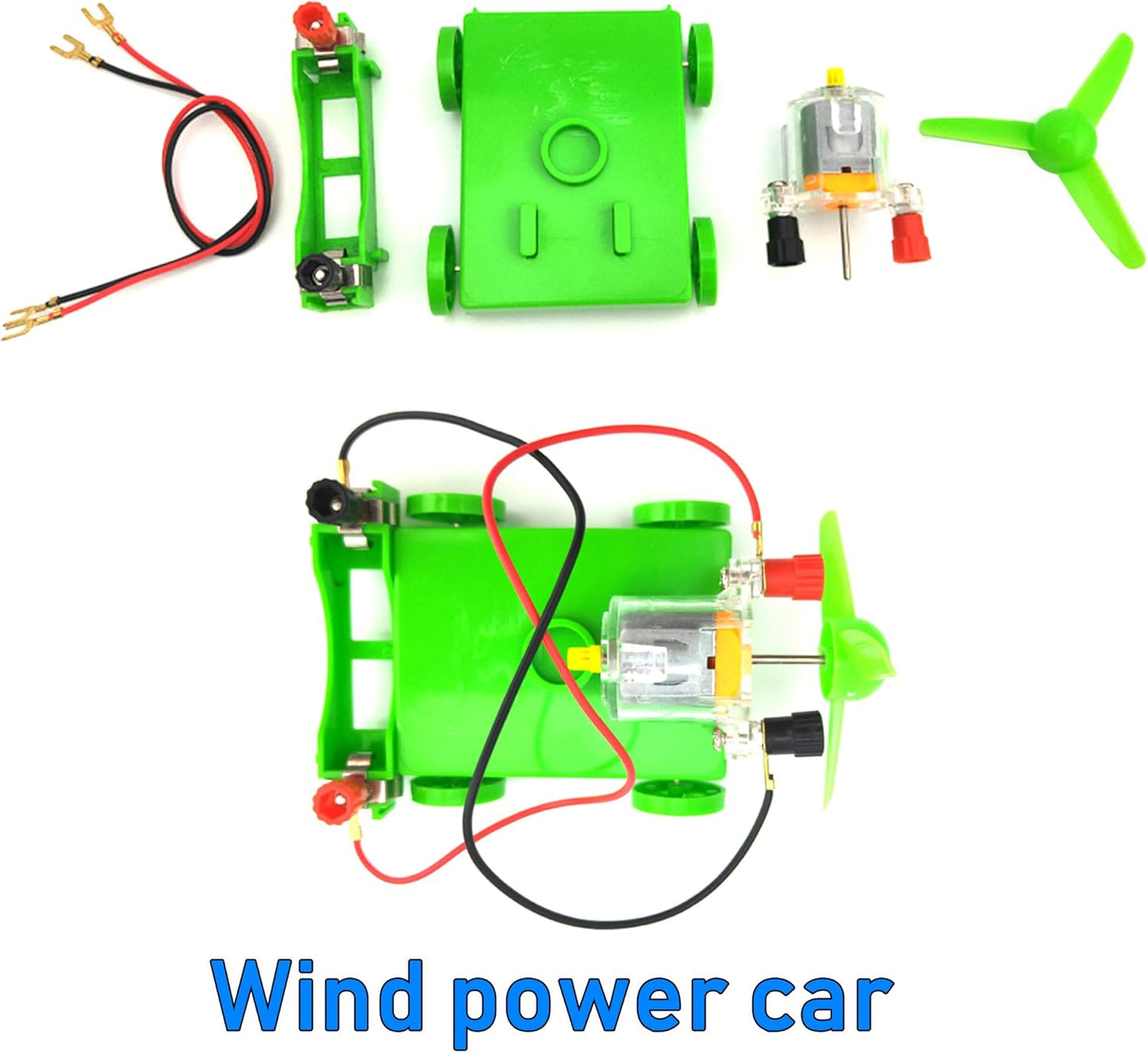 EUDAX Physics Science Lab Learning Circuit kit,Electricity Experiment Set,Building Circuits for Teacher Junior Senior High School Students (Upgrade kit)