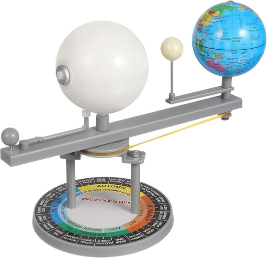 Alasum Sun-Earth-Moon Orbital Model, Astronomical Teaching Apparatus for Simulating Celestial Movements, Planetary Orbits for Science Educationducational Apparatus Planetarium Toy