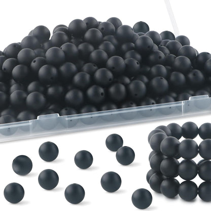 65Pcs 19mm Silicone Beads for Keychain Making Bracelet Necklace, Bulk Round Silicone Beads for Pens（Christmas Green） - Colors A