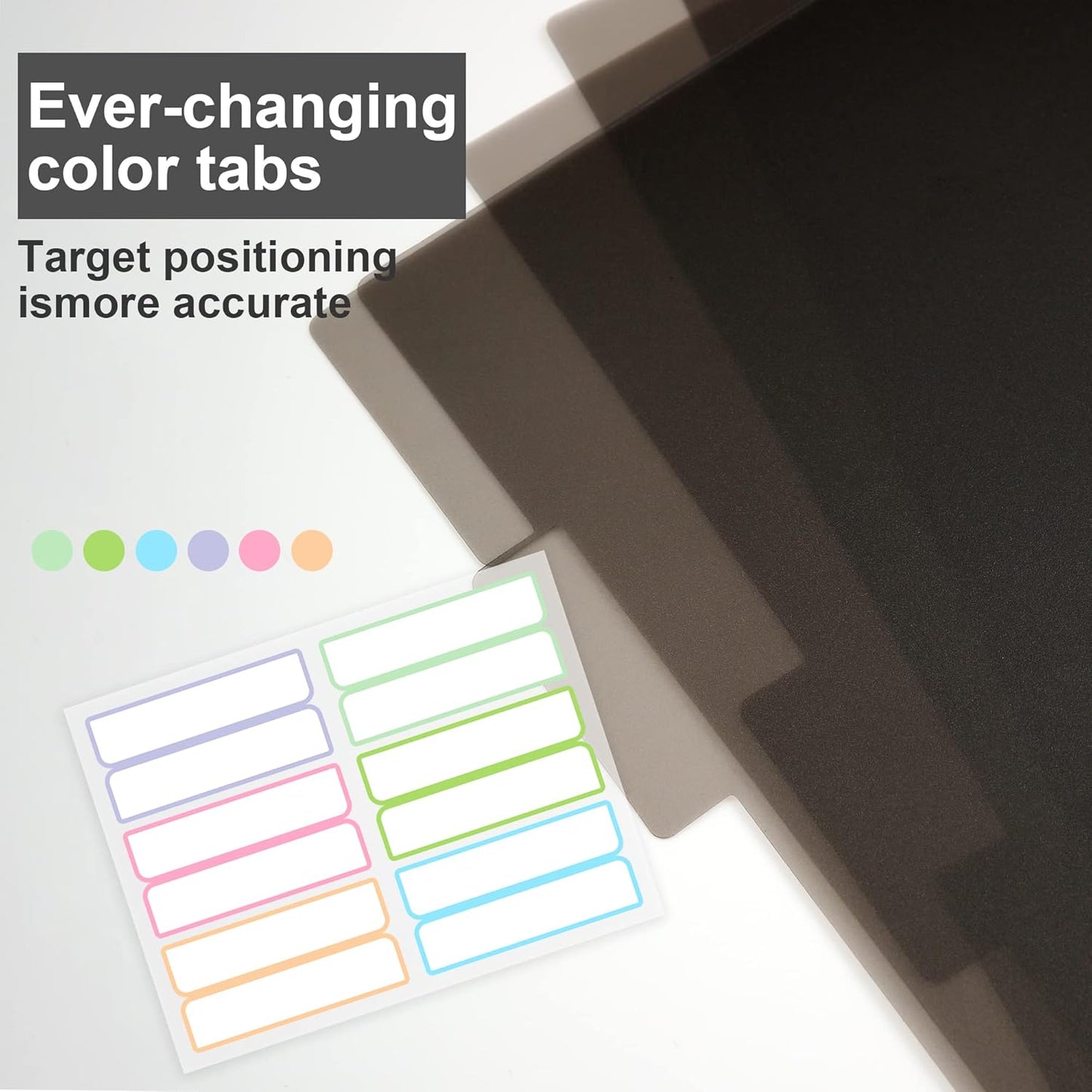 Discbound Notebook Refills for 11 Discs Notebooks 8.6 in x 12 in Letter Size 120 Sheets Multi-Subject Project Lined Pages Customizable Removable Pages(100 GSM) Heavyweight Planing Paper