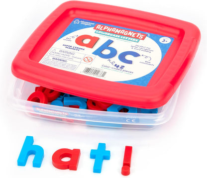 Educational Insights Color-Coded Lowercase AlphaMagnets - ABC Magnets for Kids Ages 3-5, Toddler Alphabet Learning Toys, School Supplies, Preschool Classroom Essentials, Magnetic Letters for Fridge