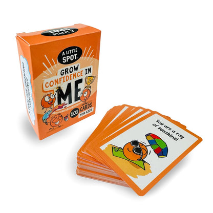A Little SPOT 101 Grow Confidence In Me Cards For Kids- Daily Affirmations, Lunchbox Notes, Build Resilience, and Grow Self-Esteem