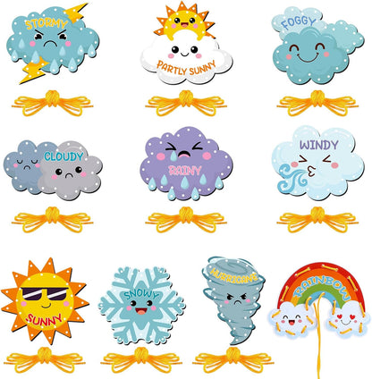 Funrous 10 Pieces Kids Recognition Lacing Cards Thick Cardboard Educational Sewing Cards Double Sided Lacing Playing Games for Children Toddler Preschool Developing Imagination Supplies (Shape)