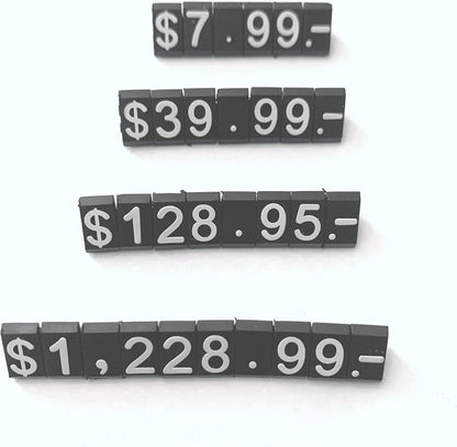 1 Price Cube Kit for Shop Display (340 Cubes) PCUBK-340DR