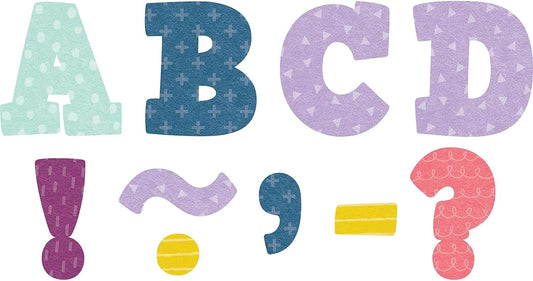 Teacher Created Resources Oh Happy Day Bold Block 3" Magnetic Letters (TCR77569)