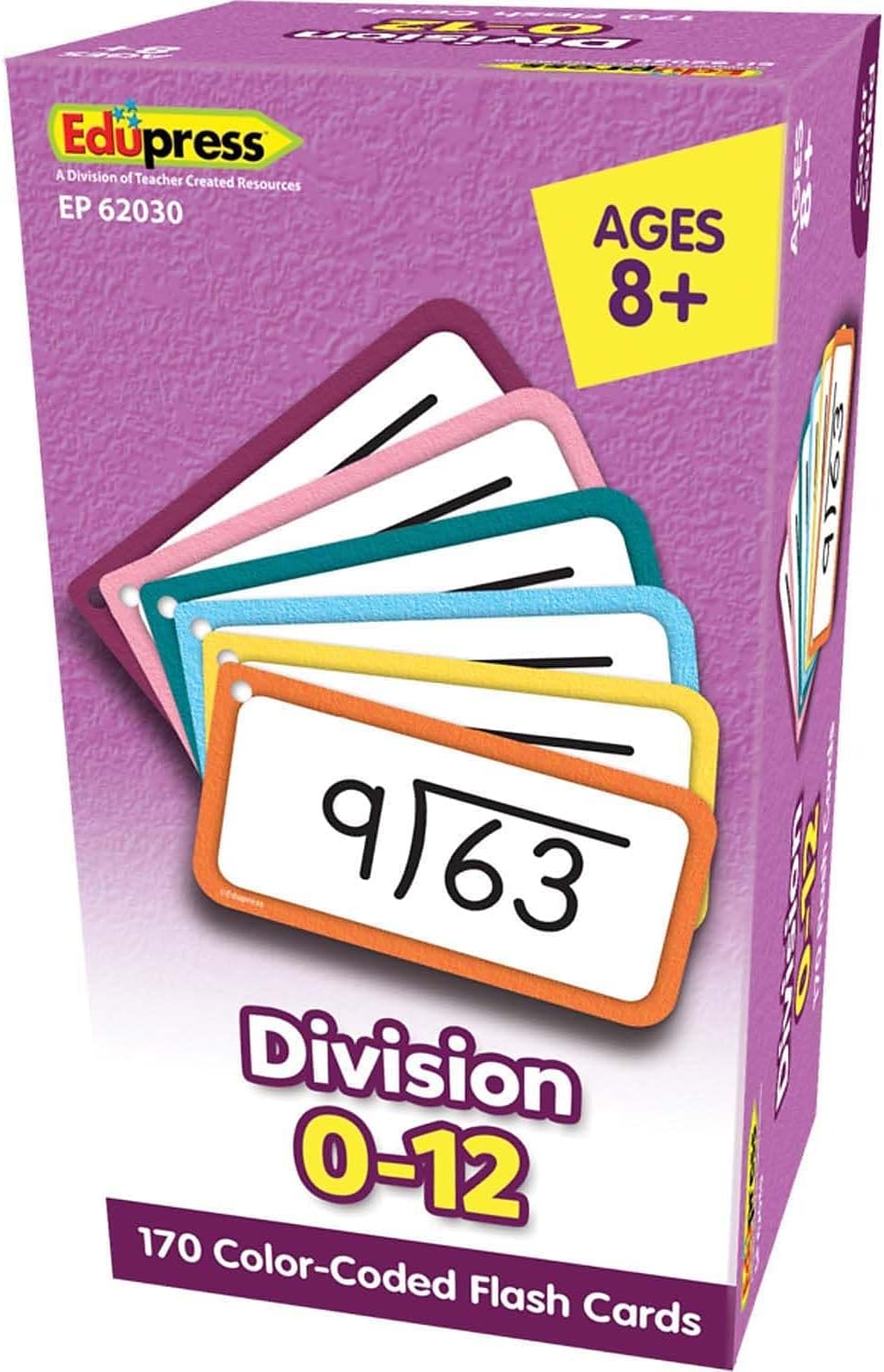 Teacher Created Resources Division Flash Cards - All Facts 0-12 (TCR62030)