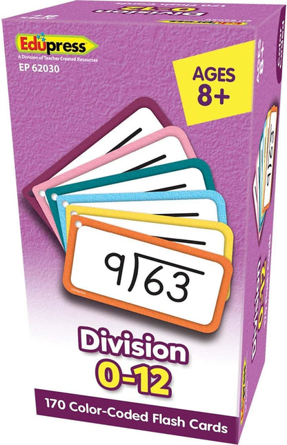 Teacher Created Resources Division Flash Cards - All Facts 0-12 (TCR62030)