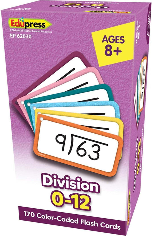 Teacher Created Resources Division Flash Cards - All Facts 0-12 (TCR62030)