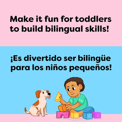 100 First Words Flash Cards for Toddlers: English-Spanish Bilingual: Primeras 100 palabras tarjetas didacticas para ninos pequenos