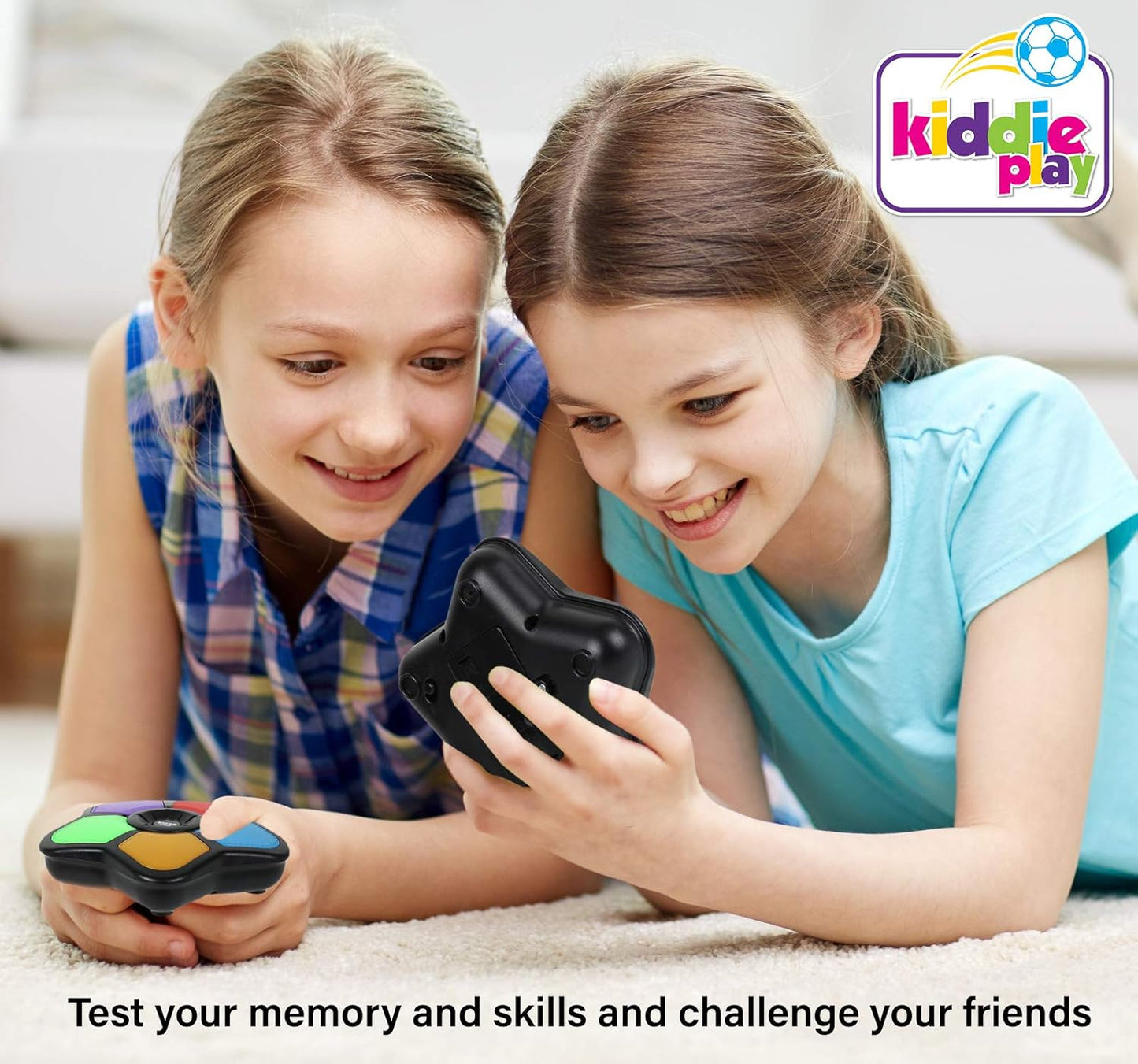 Kiddie Play Electronic Memory Game for Kids 3 and Up Repeat The Color Memorizing Toy