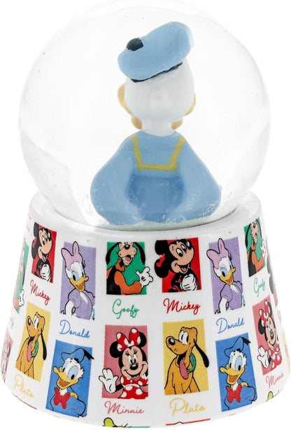 Silver Buffalo Disney Mickey and Friends Mini Light Up Snow Globe│Minnie Mouse│3.8 Inches Tall, 45mm (Small) - Colors A