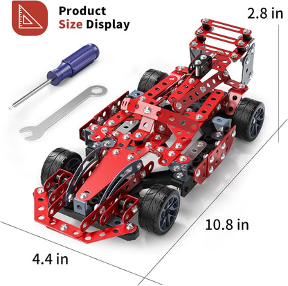 Building Toys Model Truck Set - STEM Building Projects Model Car Kit Toys for Kids Boys Ages 8-12 12-16, Assembly Science Model Car Kits Toys Gifts for Kids Girls Boys 8 9 10 11 12 Years Old and adult