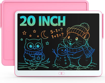 Bravokids Toys for 3-6 Years Old Girls Boys, LCD Writing Tablet 10 Inch Doodle Board, Electronic Drawing Pads, Educational Birthday Gift for 3 4 5 6 7 8 Years Old Kids Toddler (Blue)